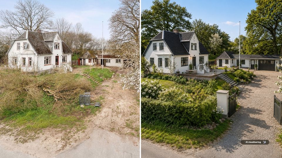 Advarer mod AI-billeder i boligannoncer: Kan oversælge boligen