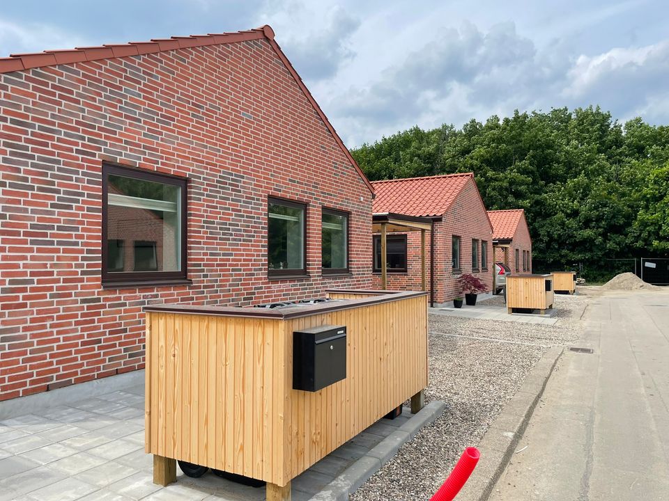42 boliger får stort løft i Padborg – nu åbnes dørene til de første renoverede hjem